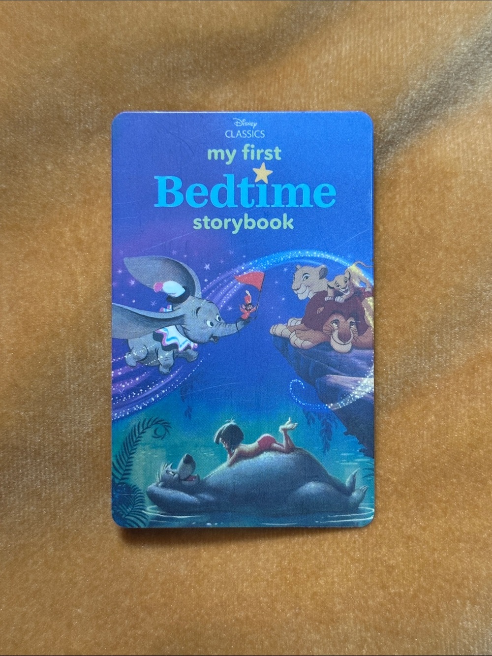 Toto card Disney Classics My first bedtime storybook dumbo; lion king; jungle